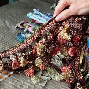 Slow hand stitch, kit, Colorful Fabric Scrap Bundle